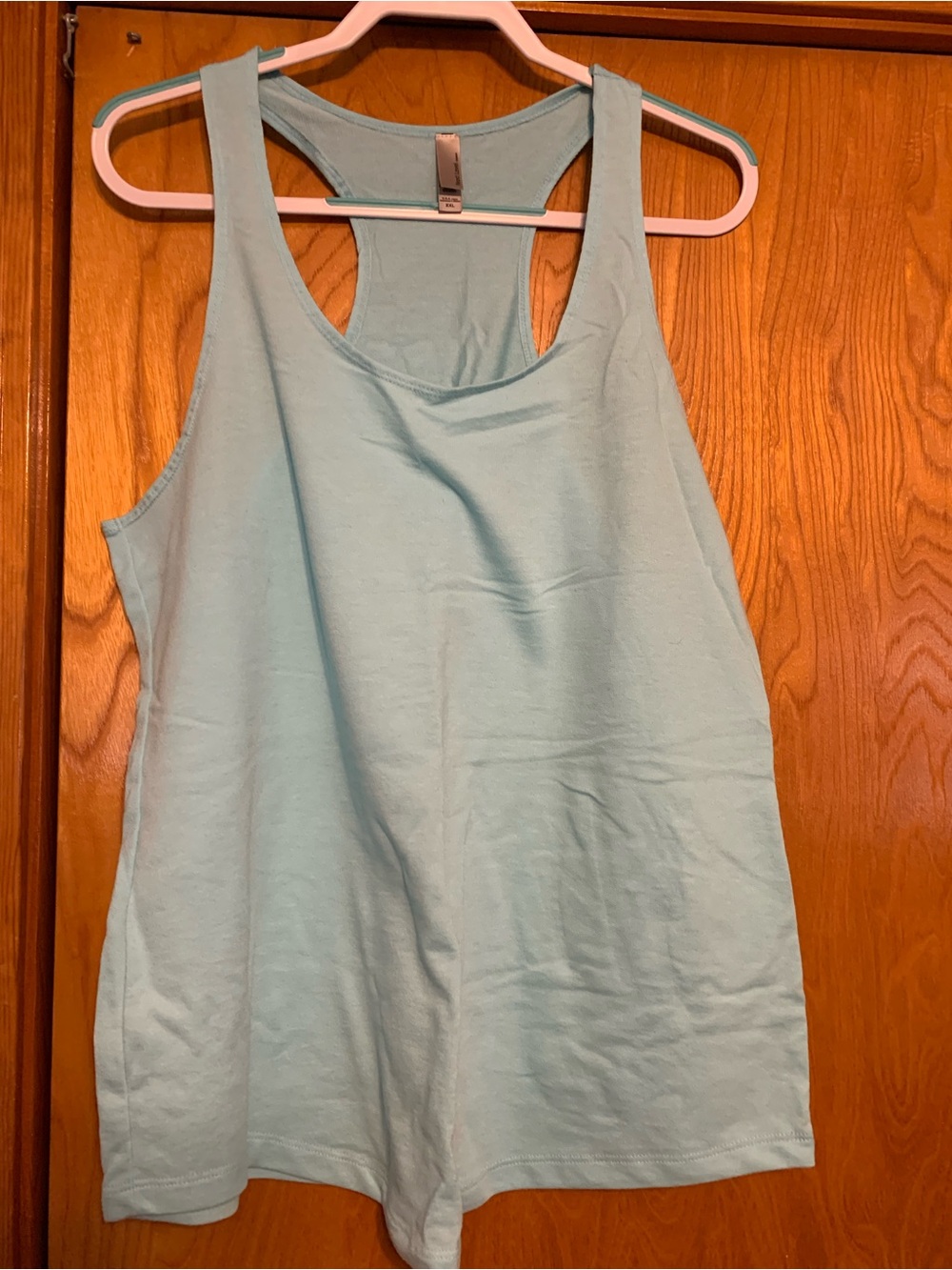 Women's Racerback Tank Top - Light Aqua xxl soft!!! Next level apparel